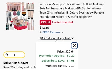 cart makeup fr
