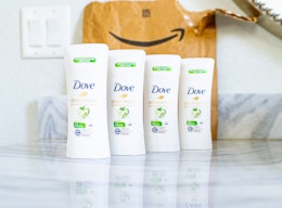 Dove Advanced Deodorant 4-Pack, as Low as $9.44 on Amazon card image