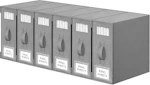 Bed Sheet Organizer Boxes 6-Pack