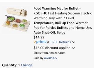 warming mat