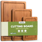 Bamboo Cutting Board Set