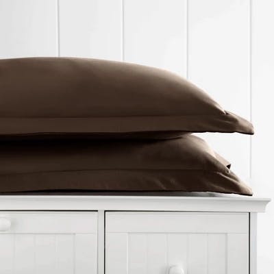 Solid Pillow Shams Set