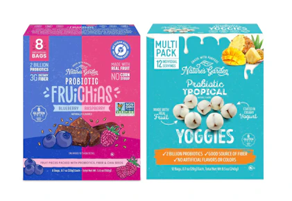 2 Nature's Garden Probiotic Snacks