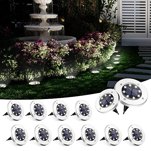 Solar Ground Lights 12-Pack