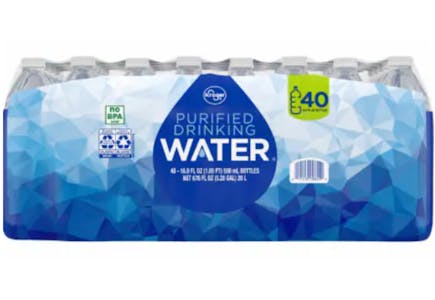 Kroger Water 40-Pack