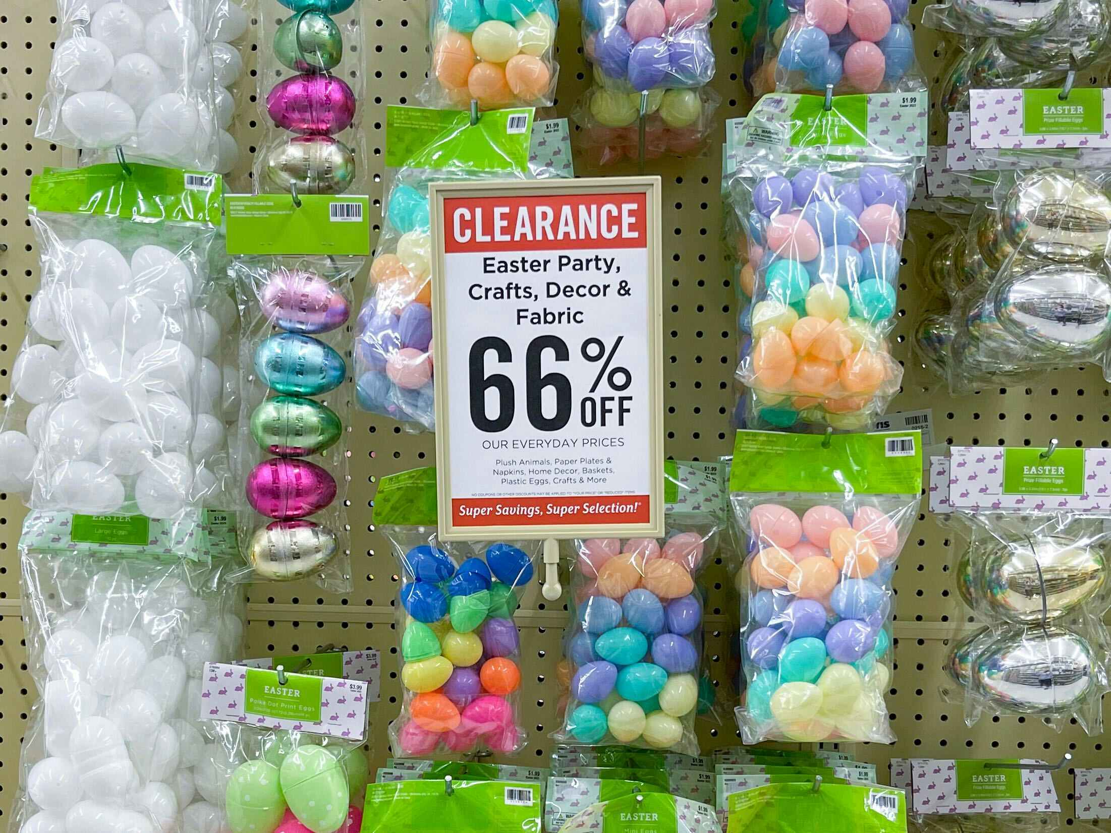 90% Off Easter Clearance at Hobby Lobby