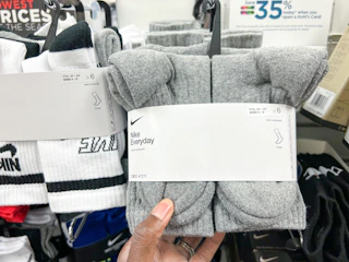 nike 6-pack of kids socks