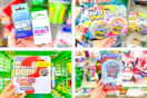 dollar tree toys and games 4-photo collage