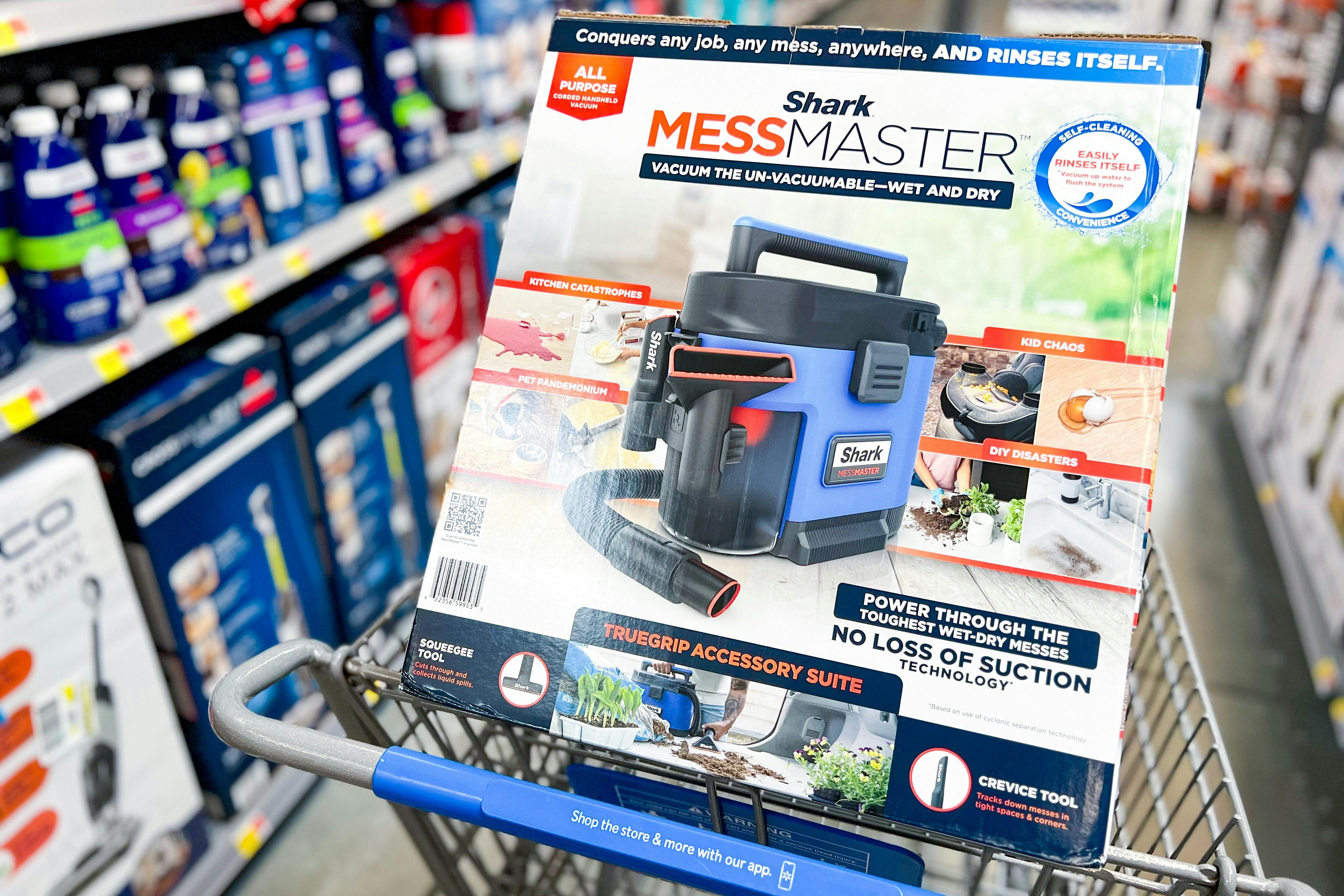 Shark MessMaster Wet/Dry Vacuum, Only 79 at Walmart (Reg. 149) The