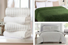 Gilt Bedding and Bath Sale