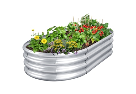 Galvanized Garden Bed