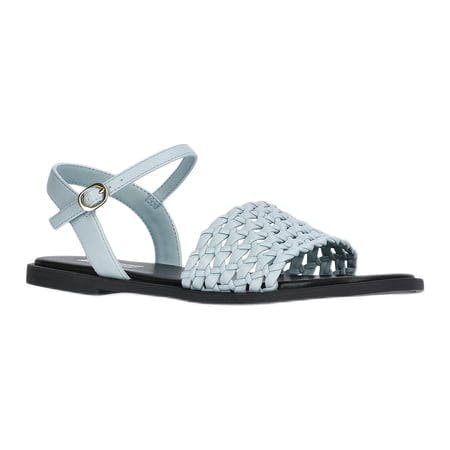 Kids' Faux Leather Woven Sandals