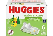 Huggies Natural Care Baby Wipes 6-Pack