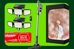 Amazon Deals Hit 70% Off: Portable Sauna, Resistance Bands, Hair Dryer, More card image