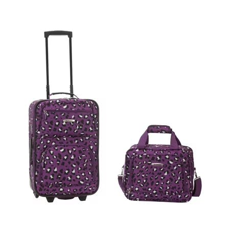 Fashion Softside Upright Luggage Set