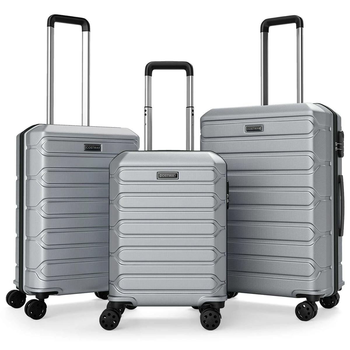 Costway 3-Piece Luggage Set
