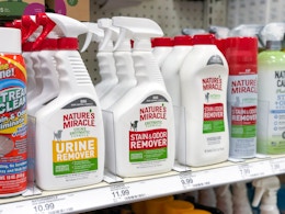 Nature's Miracle Stain Remover, as Low as $5.56 on Amazon card image