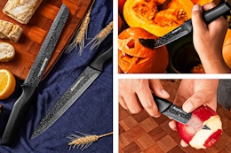 6-Piece Knife Set, Only $11 After Walmart Extra Savings Coupon (Reg. $40) card image