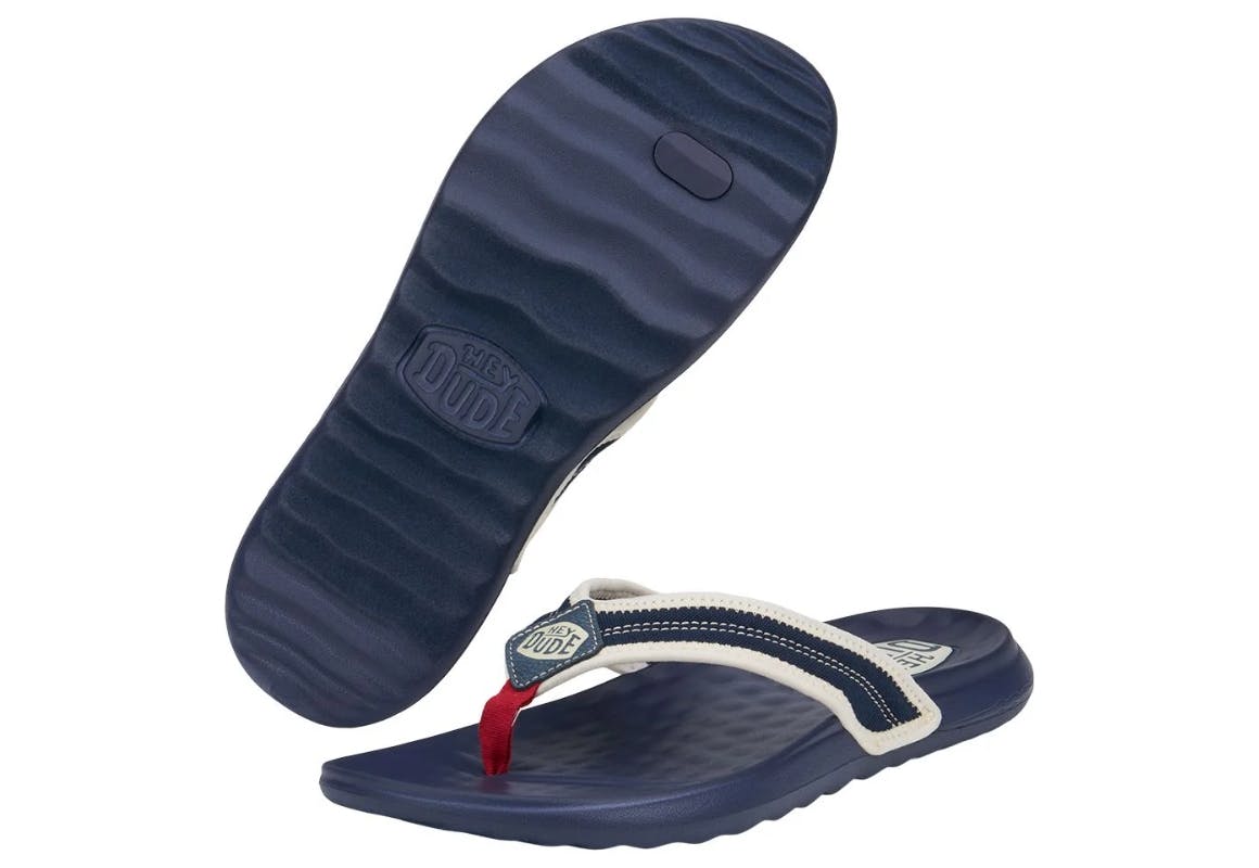 Hey Dude Men’s USA Flip-Flops