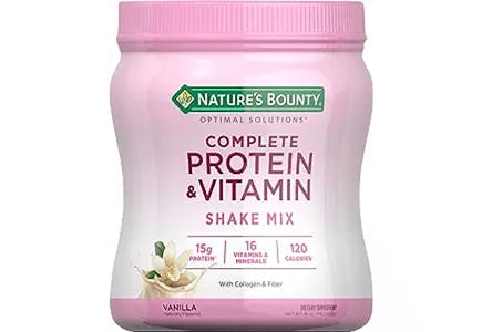 Nature's Bounty Protein Shake Mix 