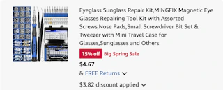 eye glass repair kit Amazon