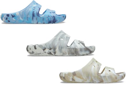 Crocs Adult Classic Marbled Sandals