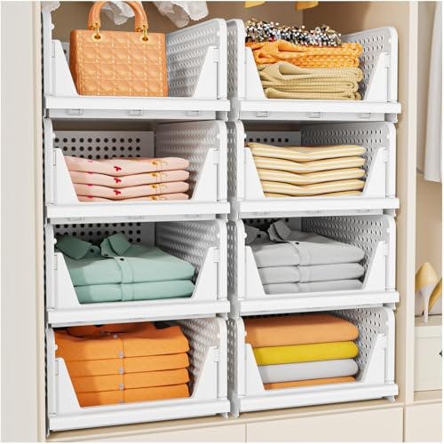 Closet Organizer Baskets 5-Pack