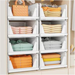 Closet Organizer Baskets 5-Pack