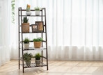 target costway ladder bookshelf