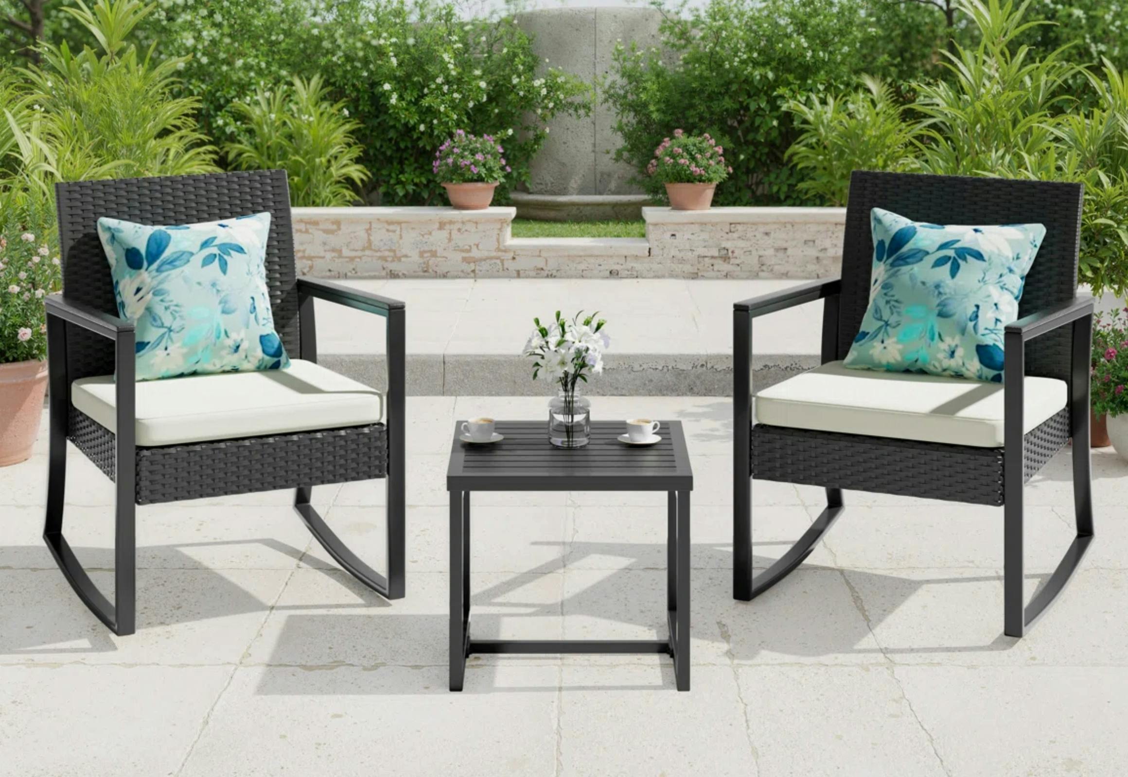 Ebern Designs Rocking Bistro Set