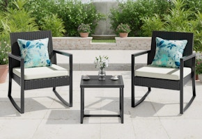 Ebern Designs Rocking Bistro Set