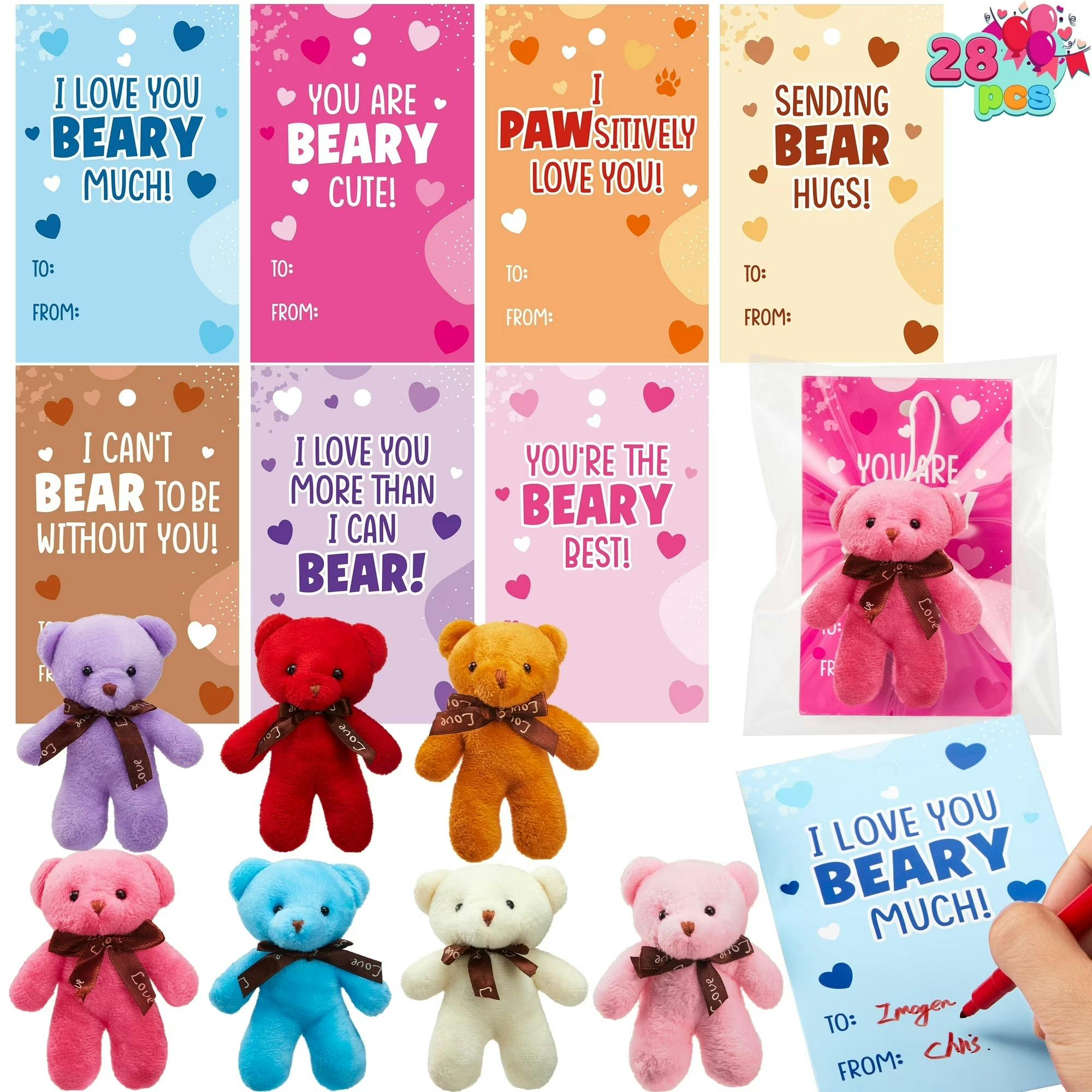 Valentine Mini Bear Set