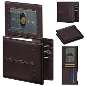 Men's Vegan Leather RFID Wallet