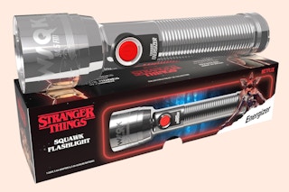 Stranger Things Retro LED Squawk Flashlight B0FT8Y73VM