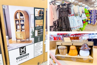 cabinet costumes candles collage