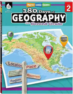 180 Days: Geography for Second Grade