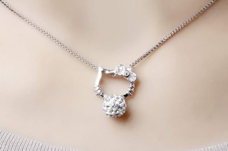 Hello Kitty Sterling Silver Necklace