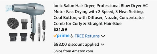 hair dryer cart