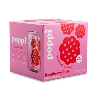 Poppi Prebiotic Soda 4-Pack