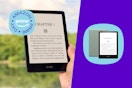 kindle paperwhite with a prime day sticker