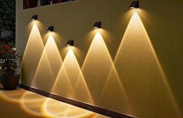 Solar Fence Light 12-Pack, Just $25.49 on Amazon card image