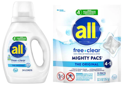 2 All Laundry Detergents