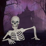 Giant Ground Breaking Skeleton