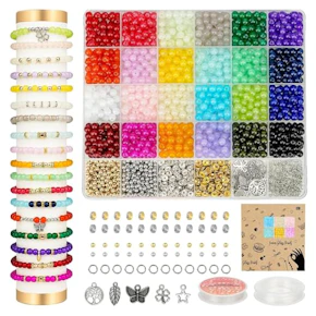 Glass Beads Bracelet Making Kit