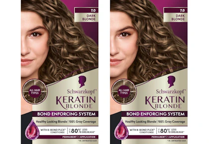 2 Schwarzkopf Keratin Color Boxes