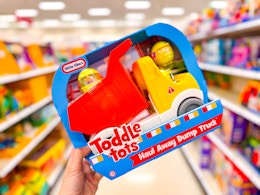 Little Tikes Toddle Tots Dump Truck, Only $6.17 at Target (Reg. $13) card image