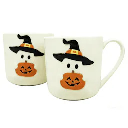 Way To Celebrate Ghost Mugs 2-Pack