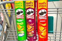 Pringles Super Stacks, Only $1.50 at Kroger With App Coupon card image