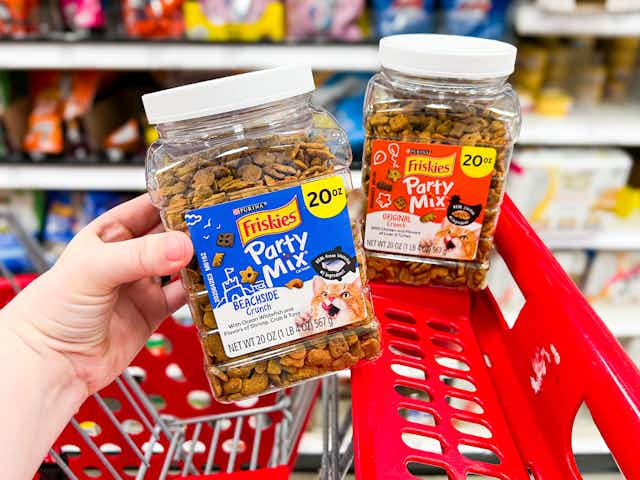 Save $3 on 20-Ounce Friskies Cat Treats at Target — Pay Just $6.45 card image