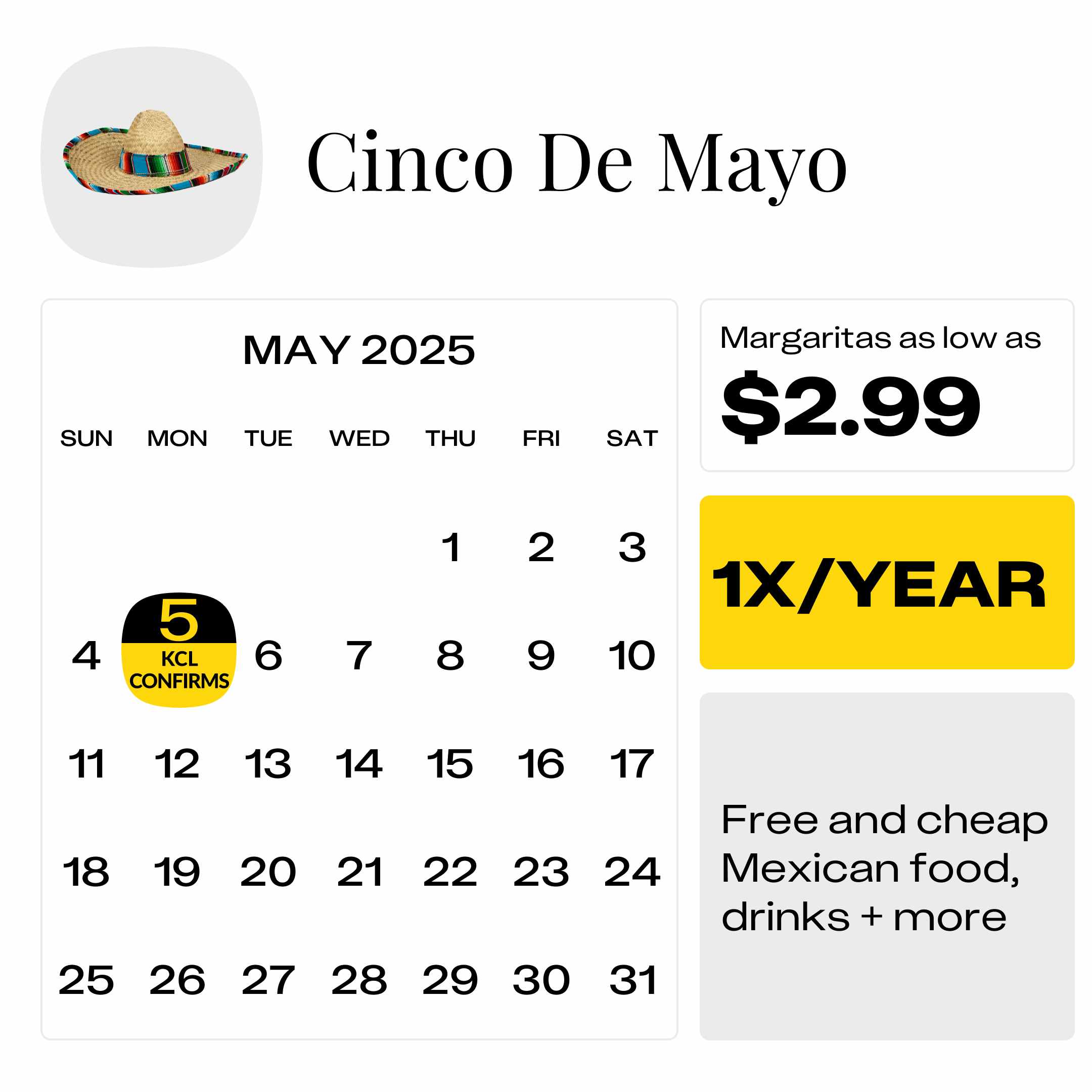 Cinco de Mayo Deals, Discounts, and Freebies To Watch for in 2025 The